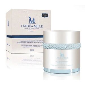 LATOUA MILLE Eye Concentrate Gel for Dark Circles Hyaluronic Acid + Multi-Pepti